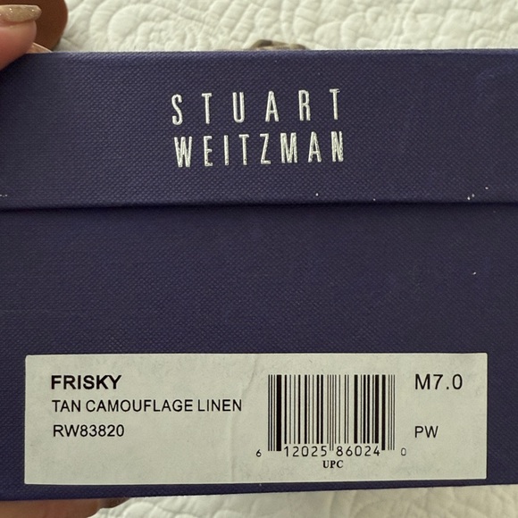 Stuart Weitzman Tan Camouflage Flats - Picture 4 of 4